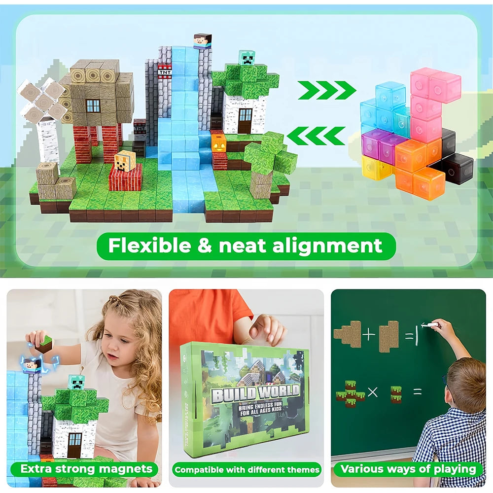 Magnetic Mine Building Blocks