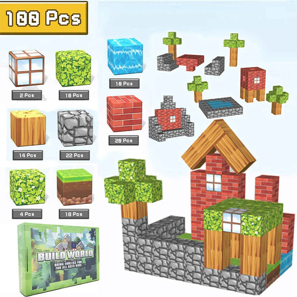 Magnetic Mine Building Blocks