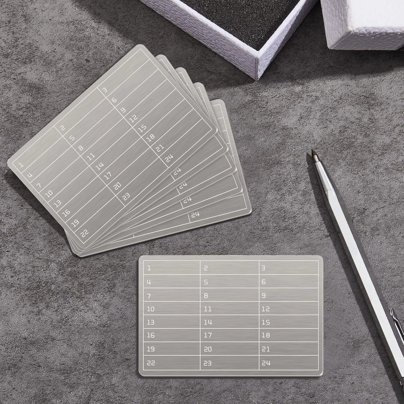 Metal Seed Phrase Backup