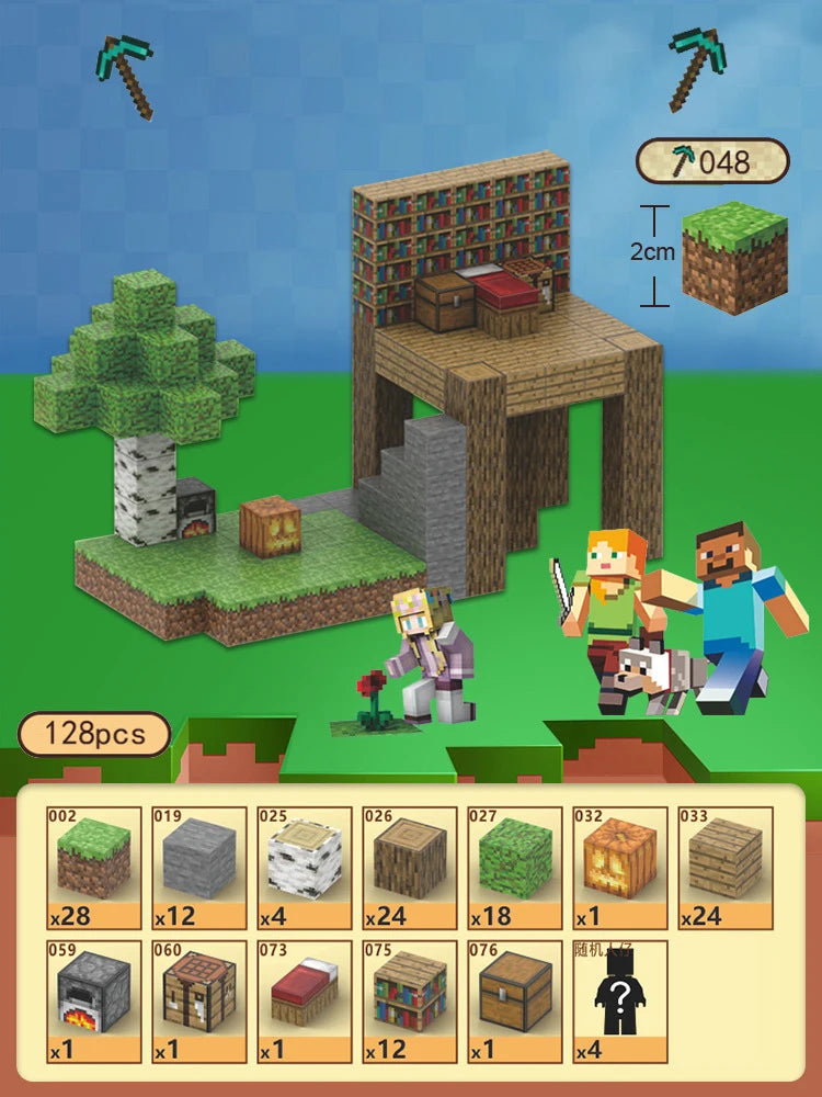 Magnetic Mine Building Blocks